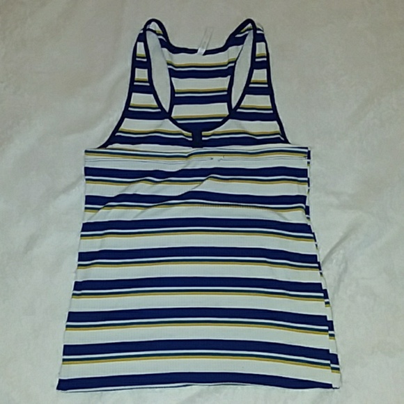 Color Thread Striped Dress - Picture 2 of 4